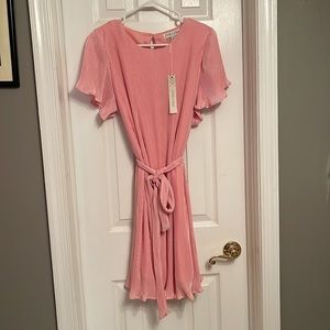 Pink Cocktail Dress, L